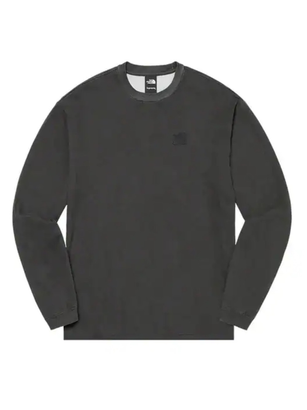 Supreme The North Face Pigment Printed Long Sleeve Top Black Size M
